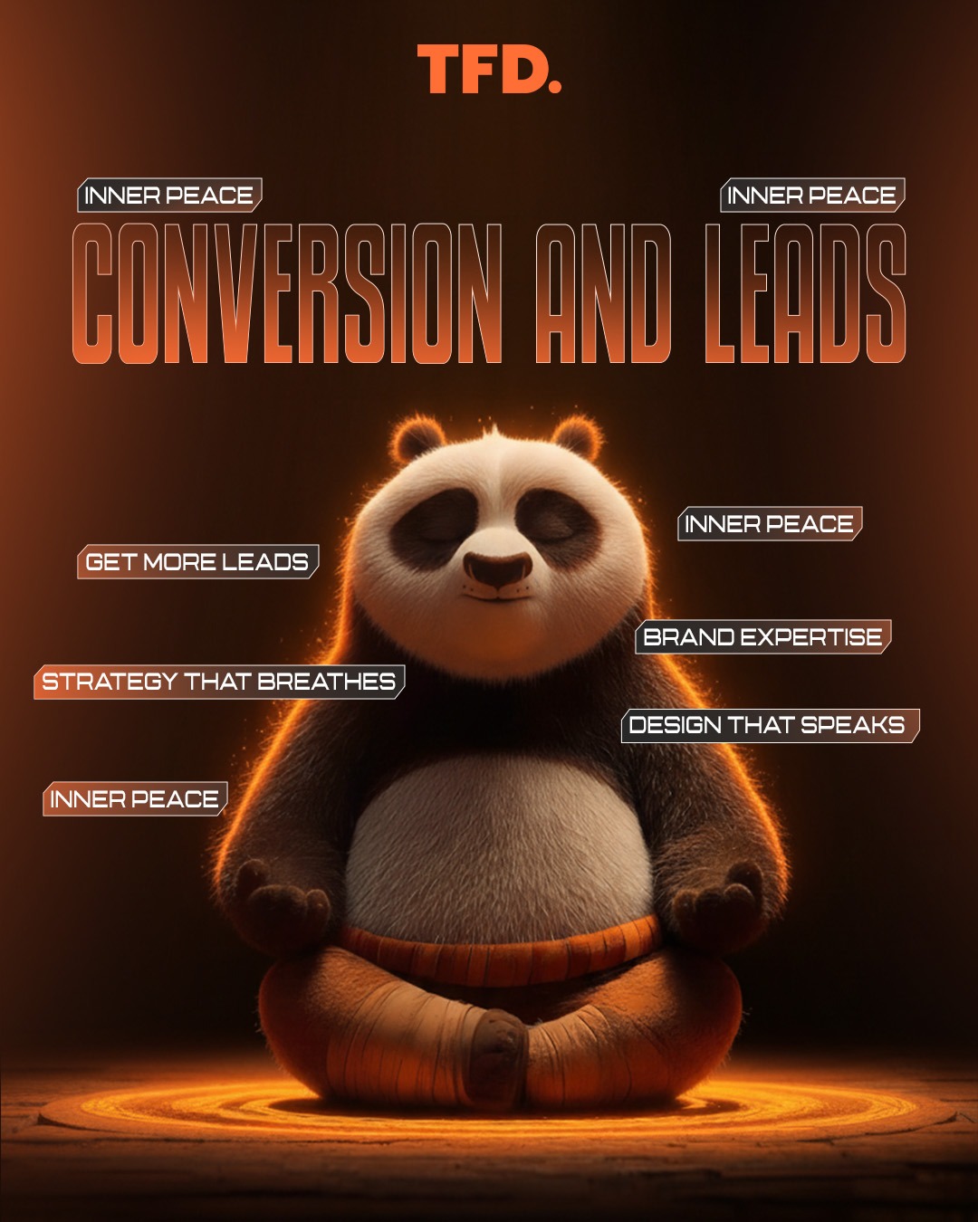 Conversion and leads poster